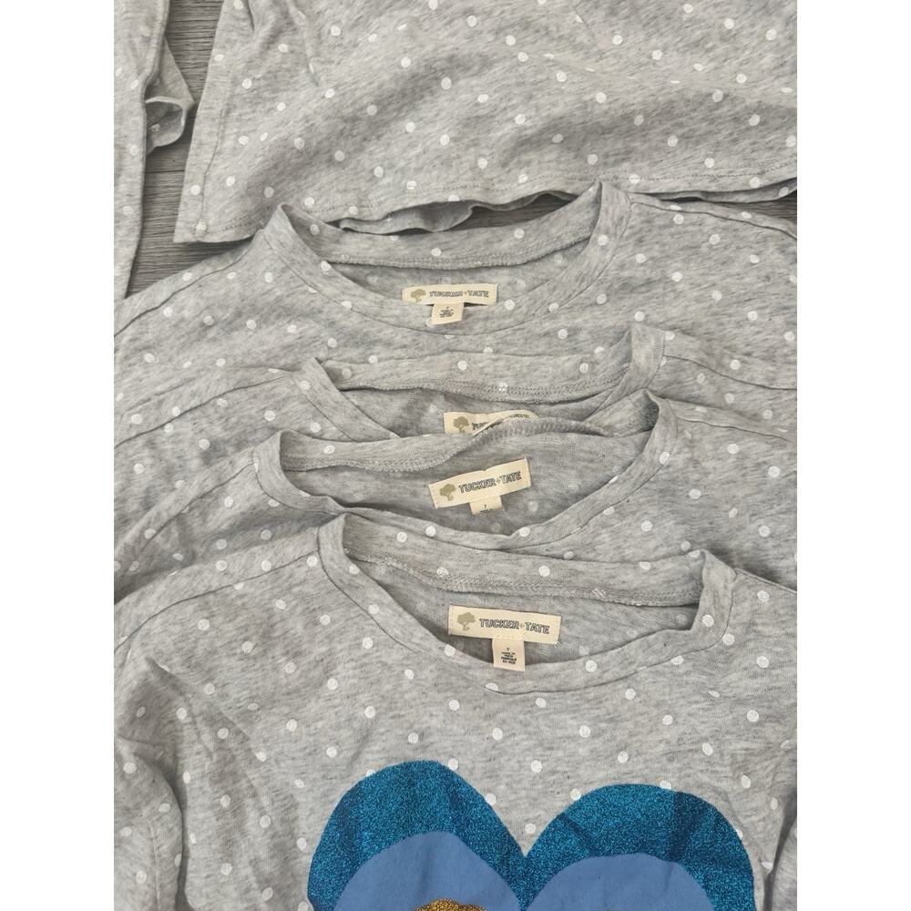 Lot Of 15 tucker and tate girls Long Sleeve T-Shirts Sizes Four Through Eight - Picture 9 of 10